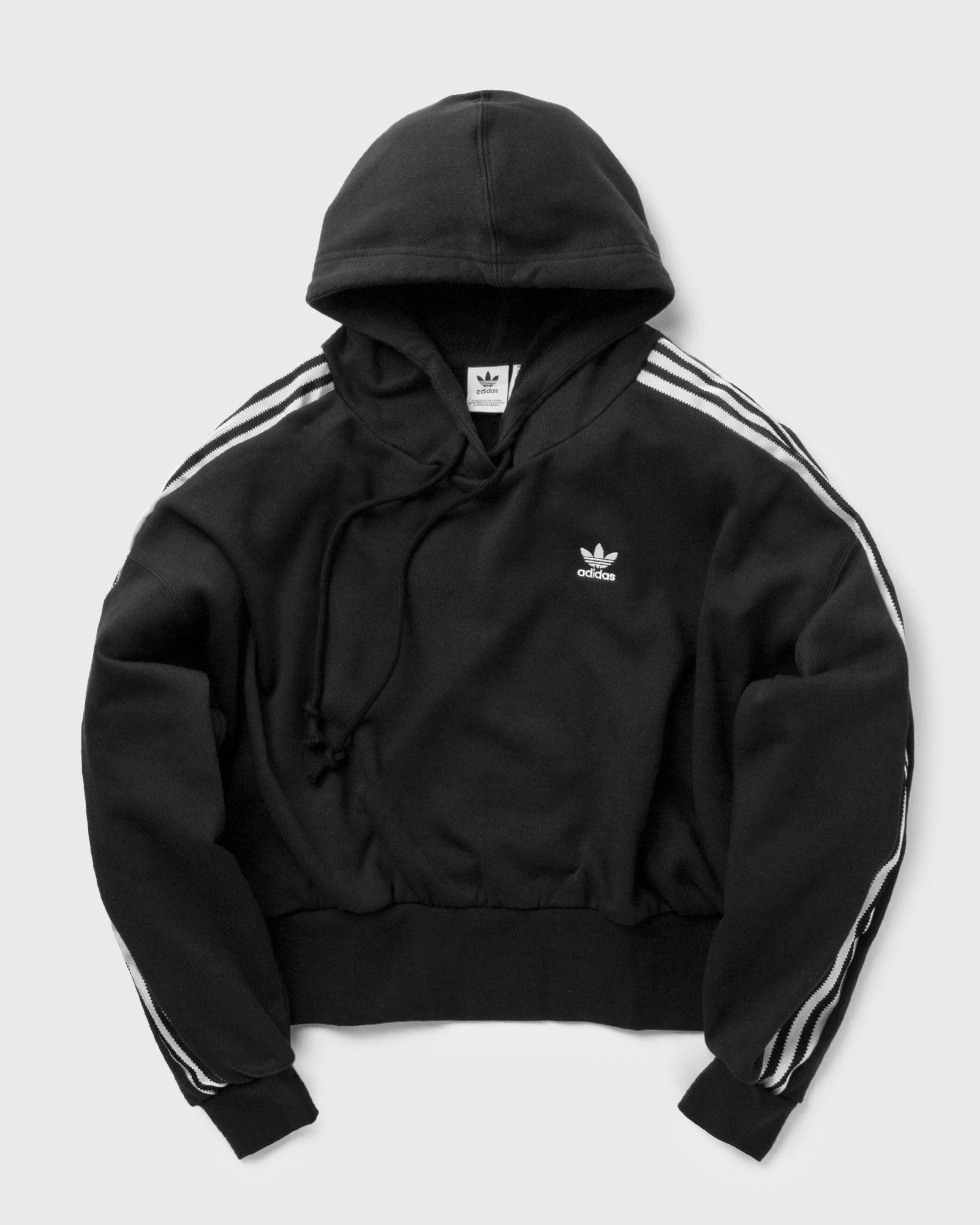 WMNS ADICOLOR CLASSICS SATIN TAPE CROPPED HOODIE