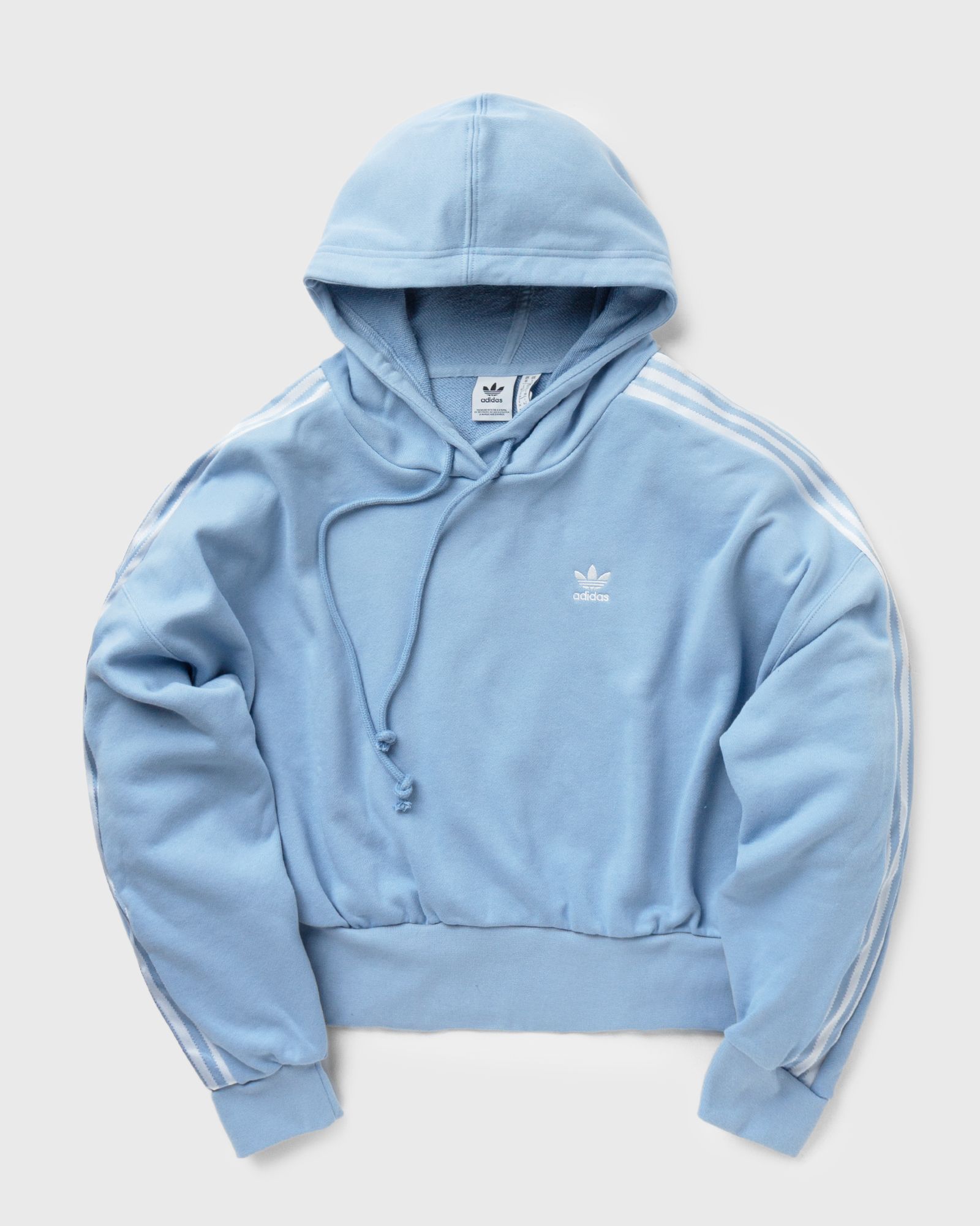 WMNS ADICOLOR CLASSICS SATIN TAPE CROPPED HOODIE