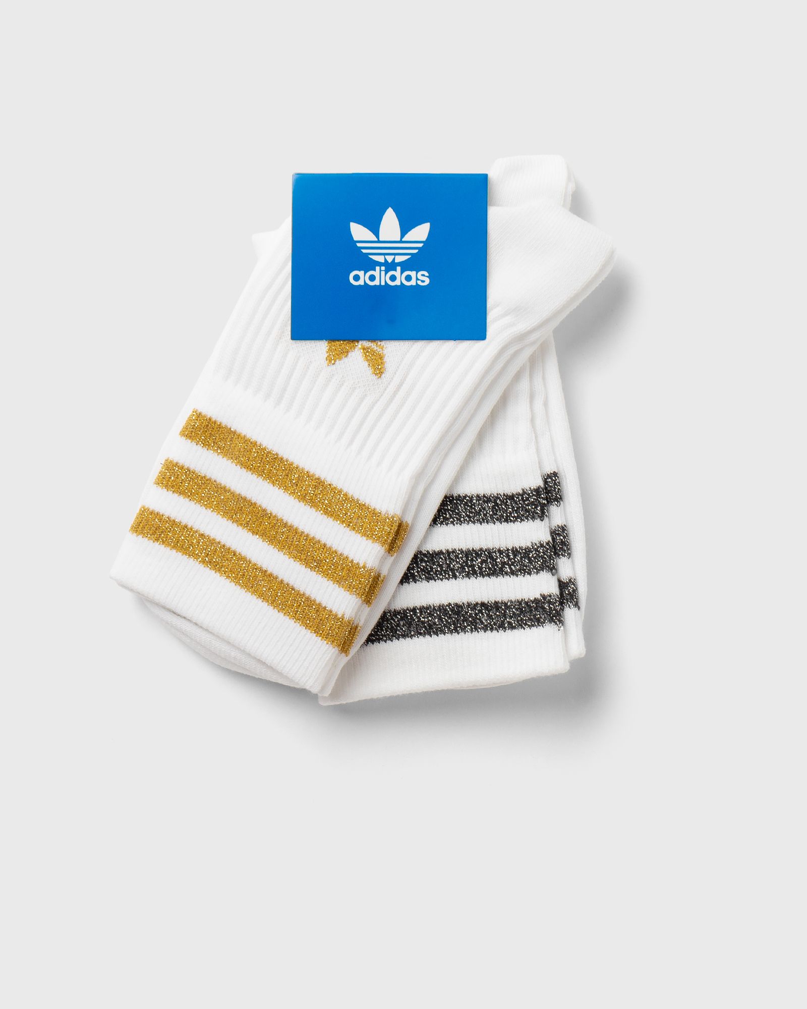 MID CUT GLITTER SOCKS (2-PACK)