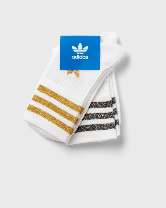 MID CUT GLITTER SOCKS (2-PACK)