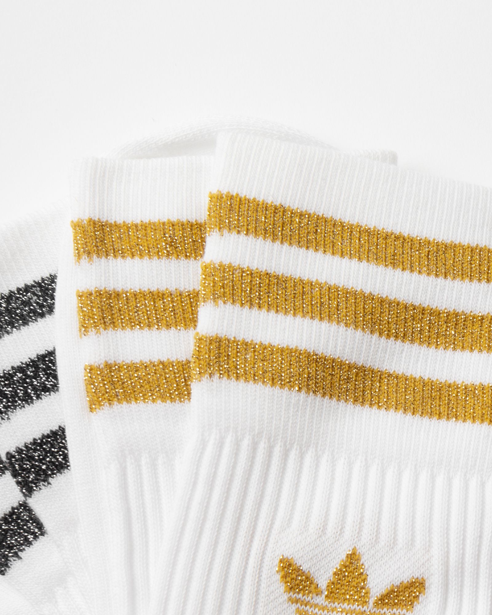 MID CUT GLITTER SOCKS (2-PACK)