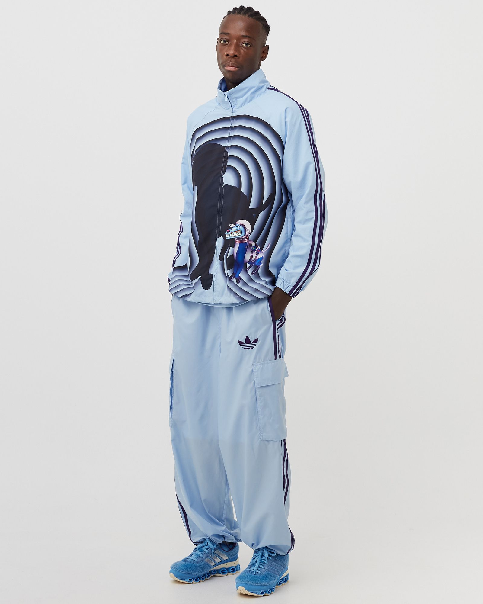 adidas × Kerwin Frost ジャージ Lサイズ Adidas Adidas x Kerwin Frost TRACK JACKET Blue | BSTN Store