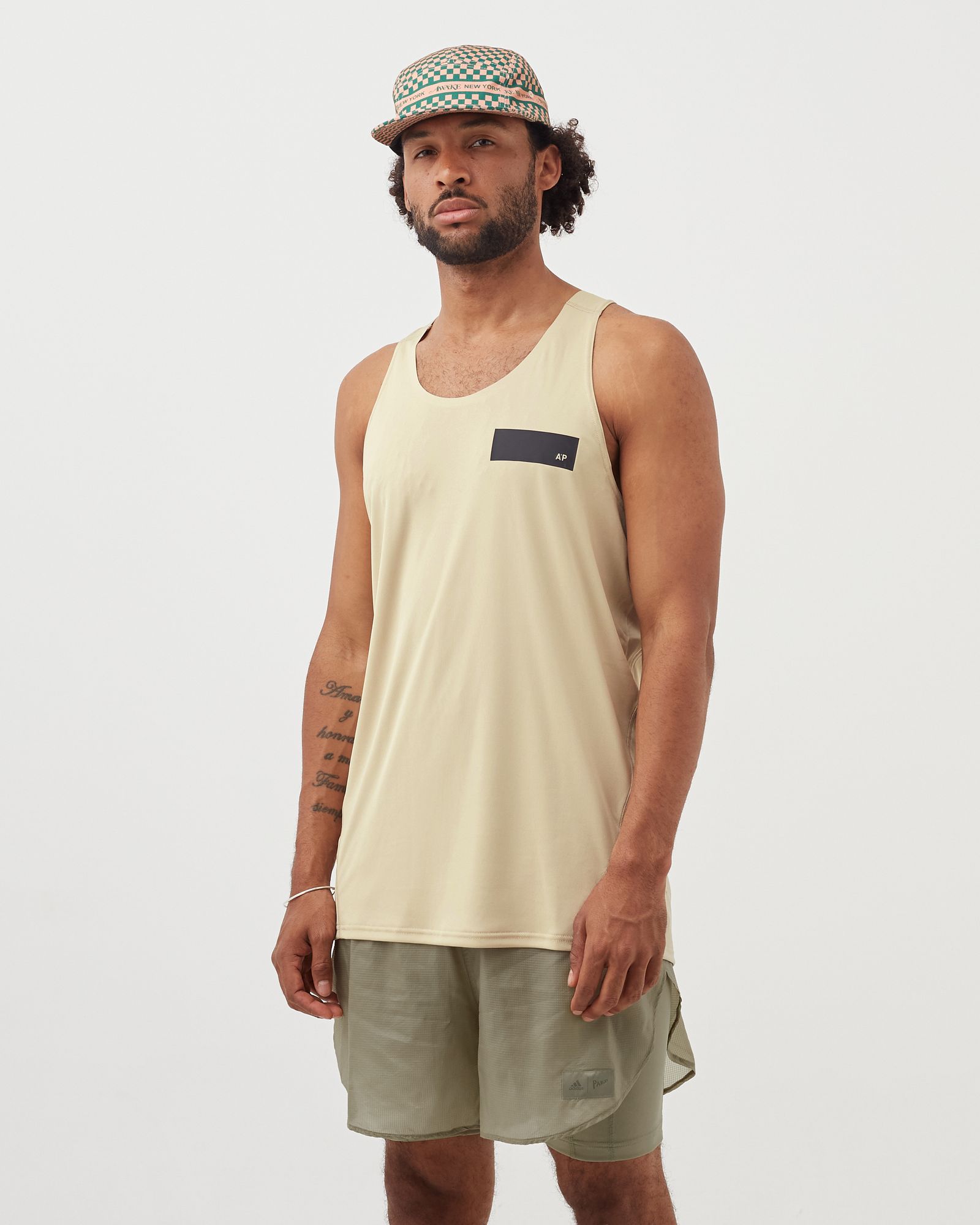 ADIDAS X PARLEY MISSION KIT RUN FOR THE OCEANS TANK TOP