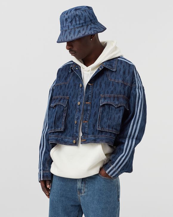 Adidas denim jacket clearance mens