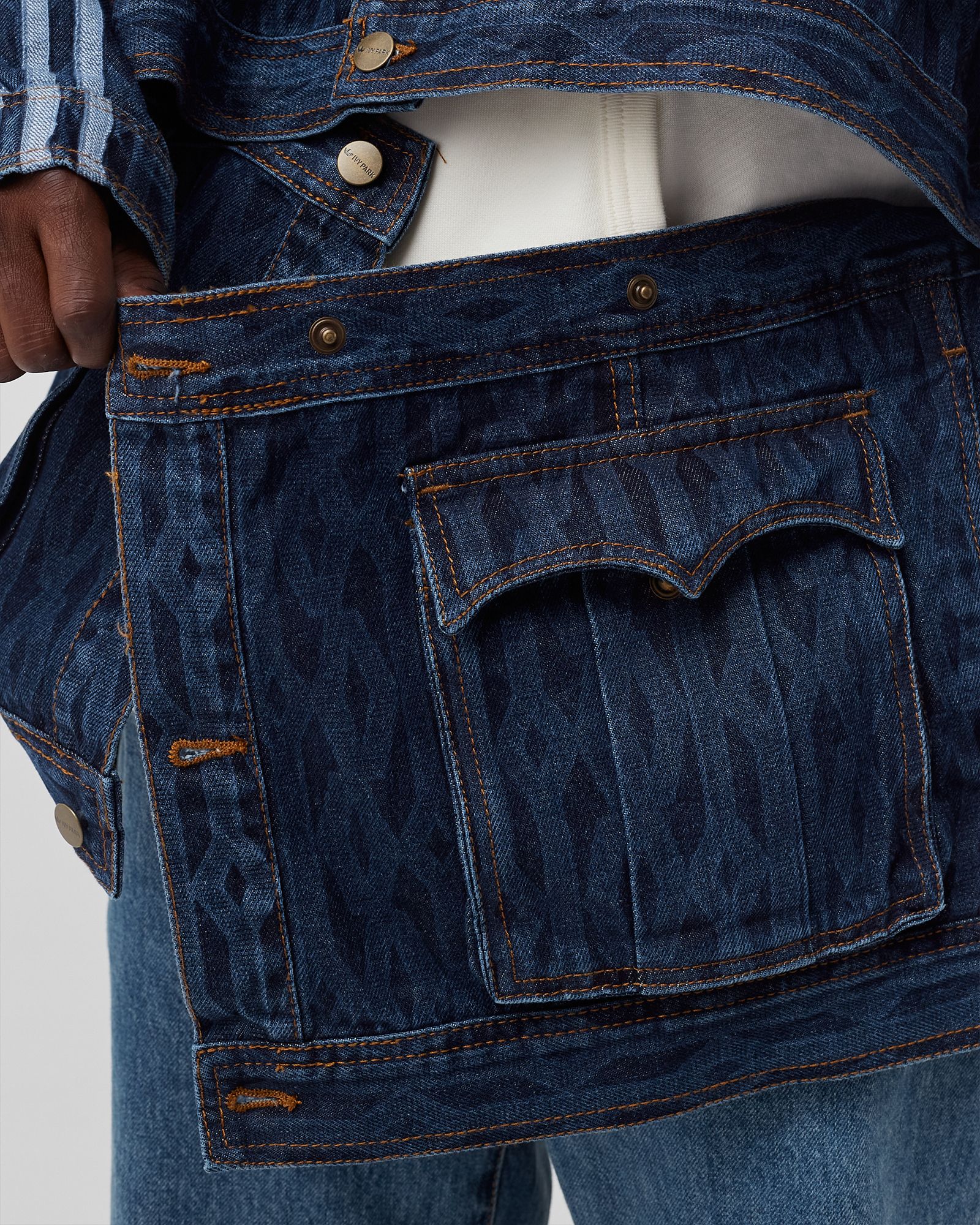 Adidas Adidas x Ivy Park Denim Jacket Multi | BSTN Store