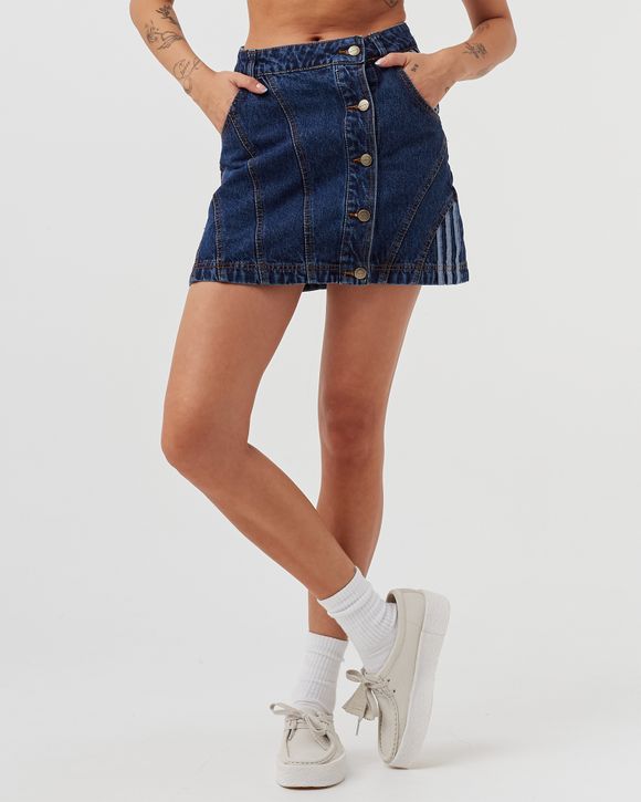 Adidas on sale denim skirt