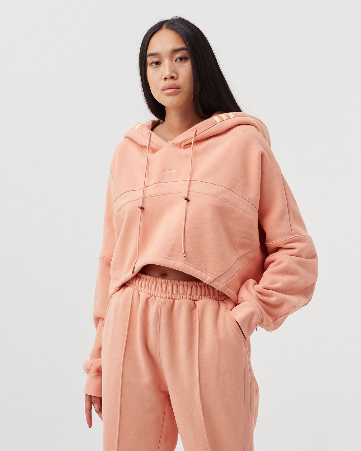 Ivy park asymmetrical sweatshirt hotsell