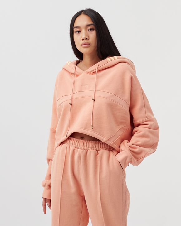 Adidas WMNS Adidas x Ivy Park Hooded Shrug Orange AMBLUS