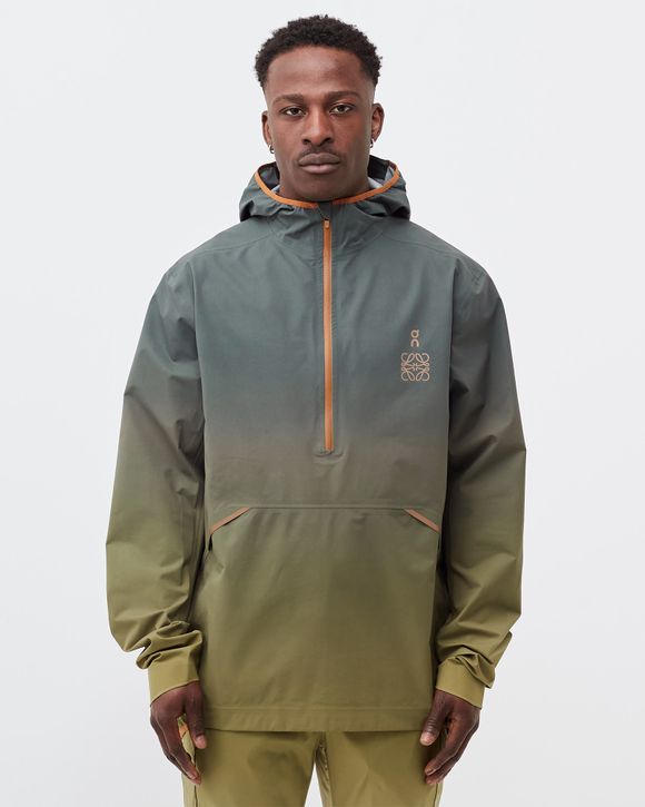 ON ON X LOEWE WATERPROOF ANORAK Green - GRADIENT KHAKI