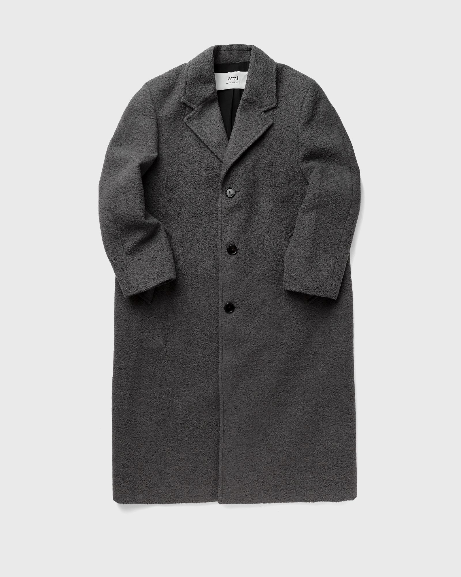 AMI Paris - oversized coat men coats grey in größe:m
