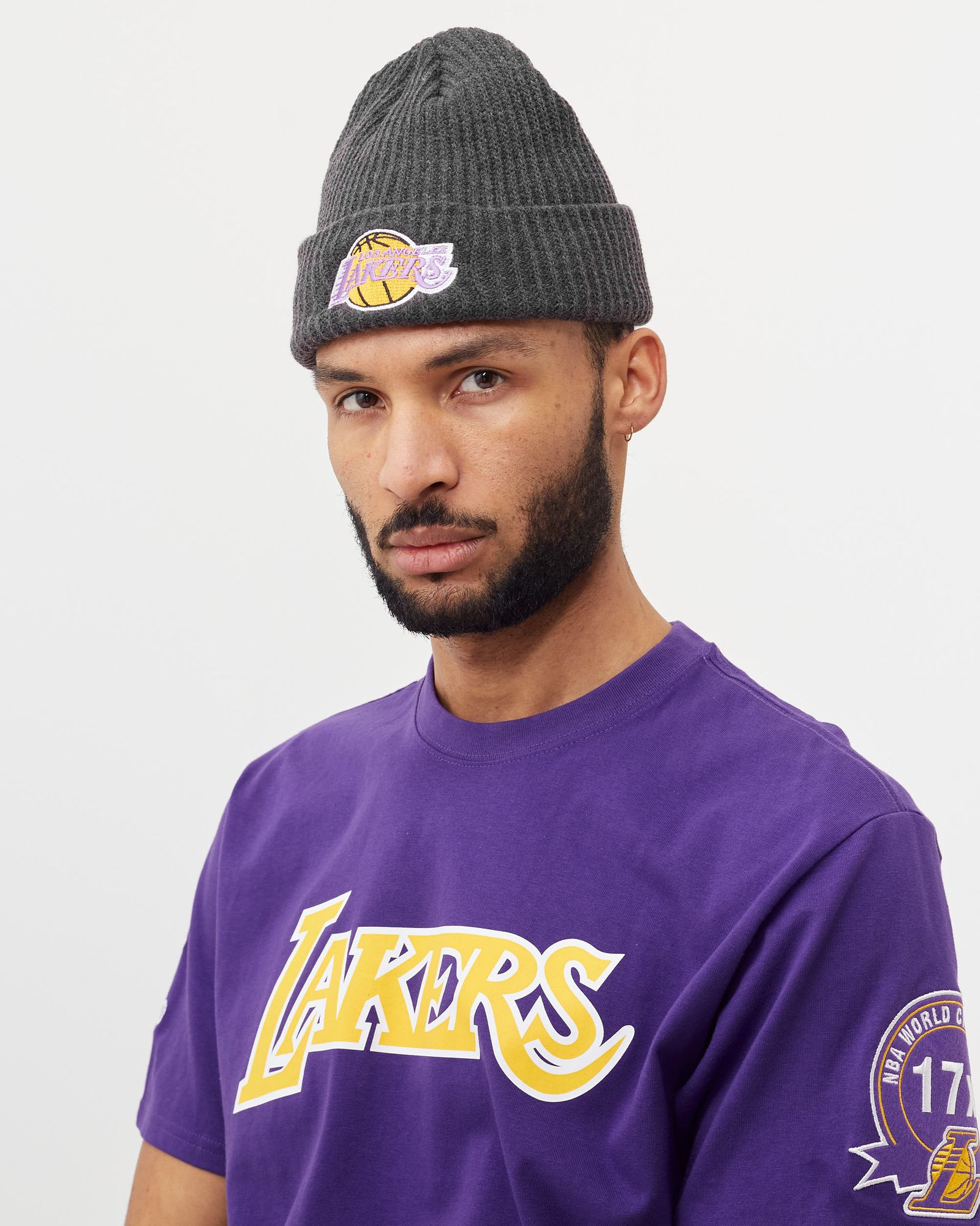 SHORT STUFF BEANIE HWC - LOS ANGELES LAKERS