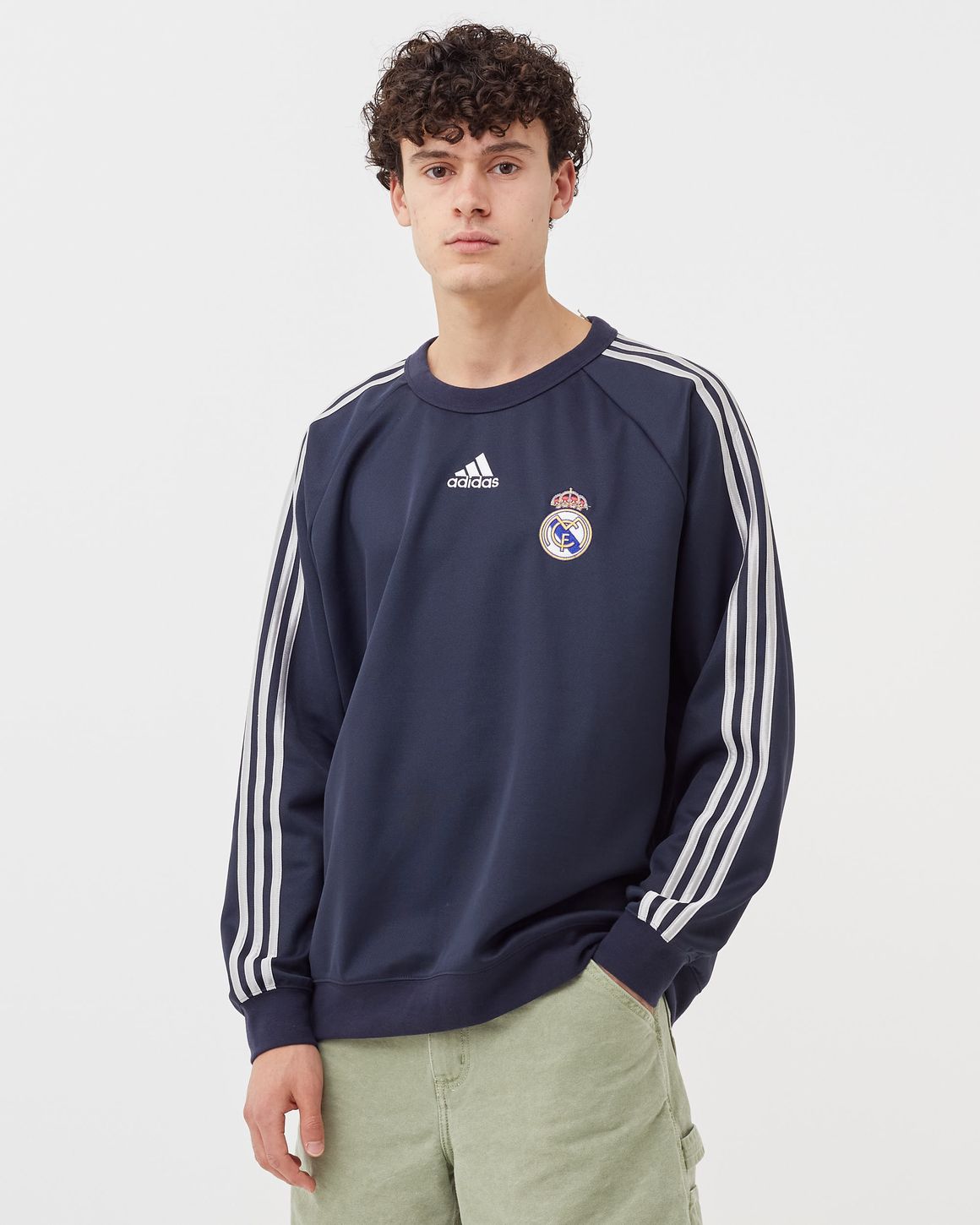 Real madrid crewneck sweatshirt sale