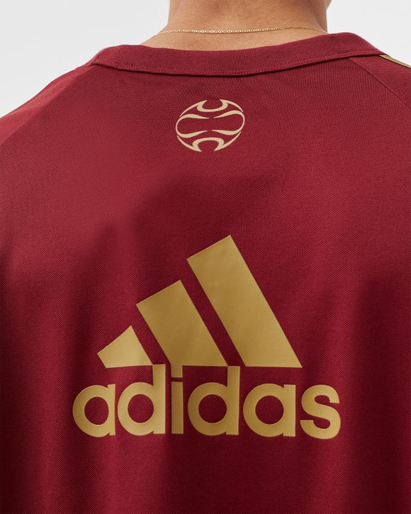 adidas Arsenal Teamgeist Crew Sweatshirt - Burgundy