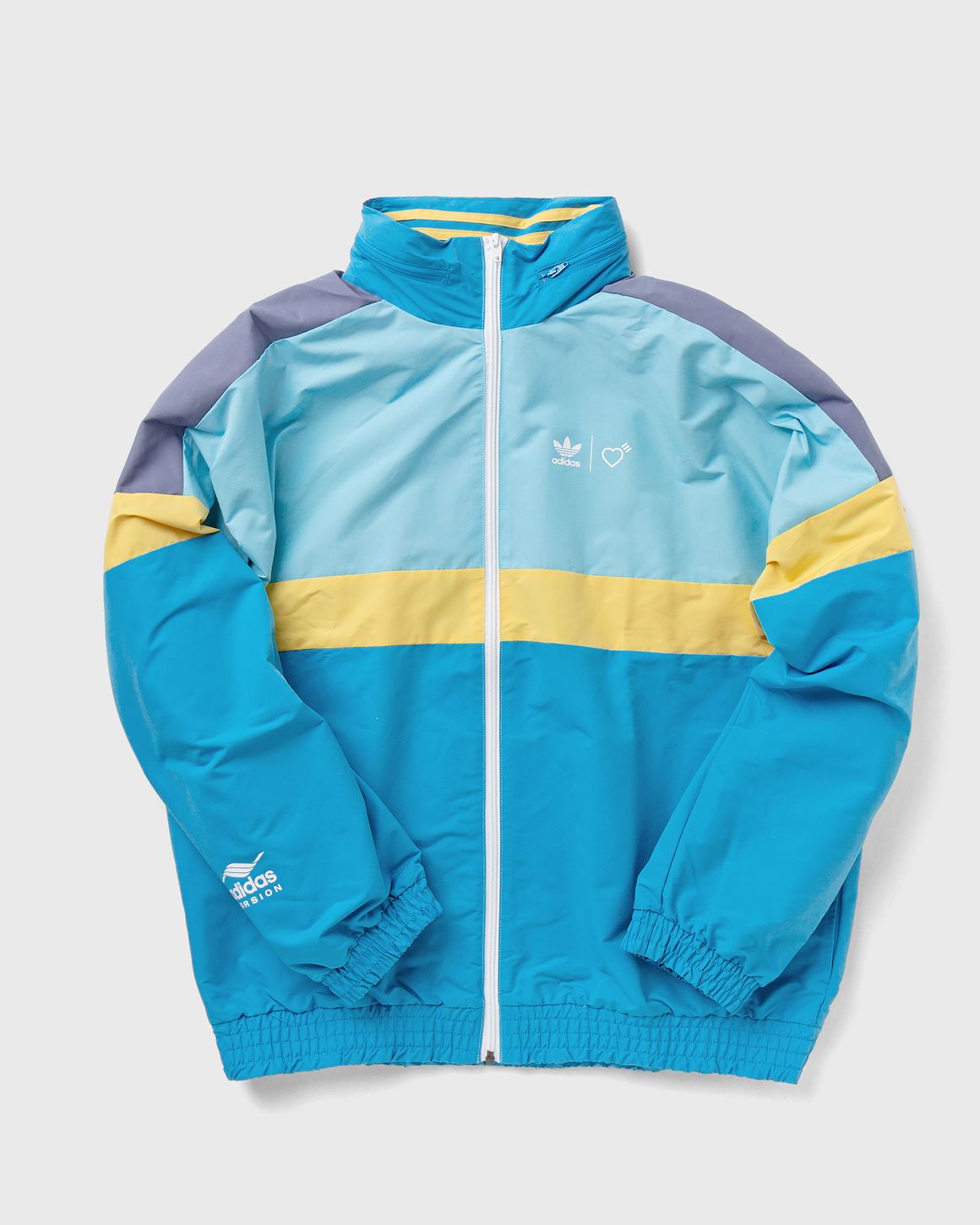 Adidas ADIDAS X HUMAN MADE WINDBREAKER Blue | BSTN Store