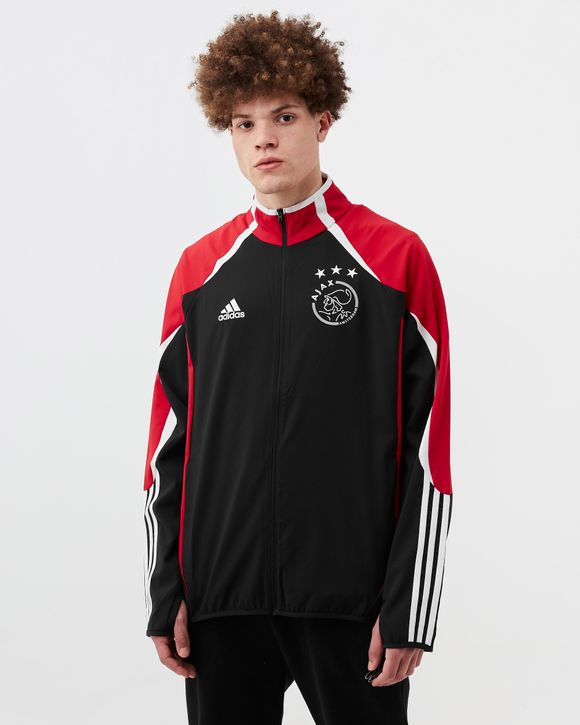 adidas Ajax Amsterdam OG Quarter-Zip Jacket - Black