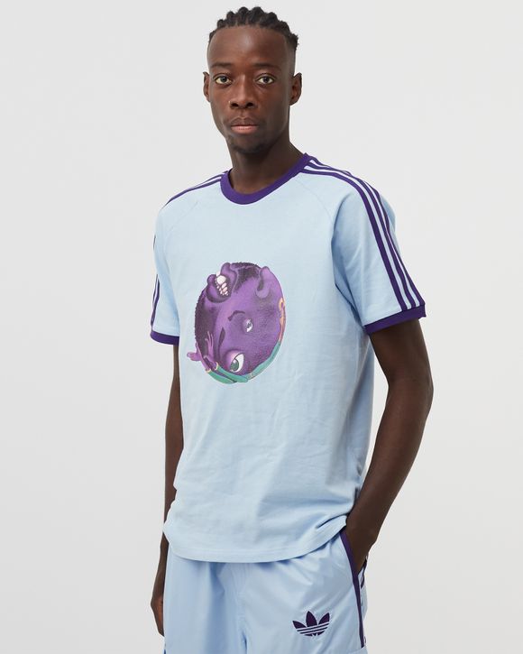 Adidas Adidas x Kerwin Frost RINGER TEE Blue - CLEAR SKY