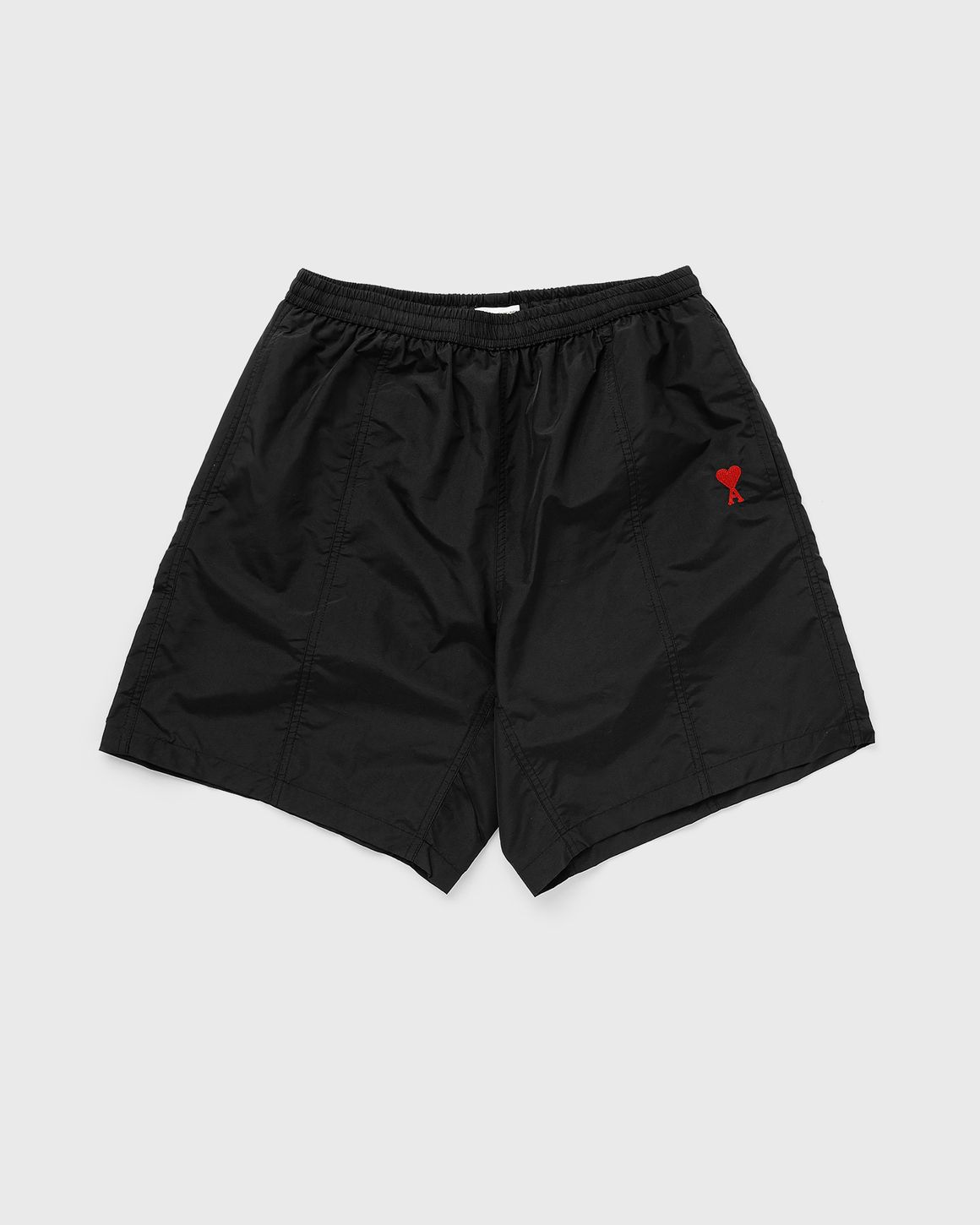 ショートパンツ AMI Men Swim Pants HBW005PA0021001 Black Men HBW005PA0021001 Swim Black AMI ショートパンツ Pants