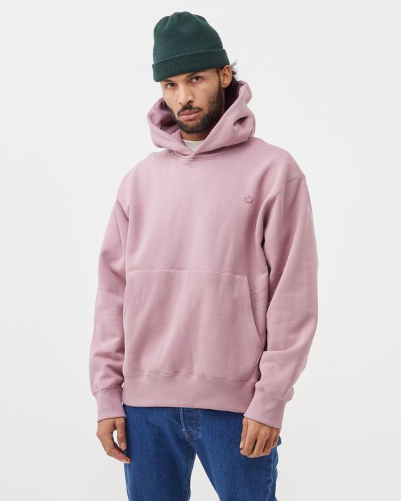 Adidas trefoil hoodie pink mens best sale