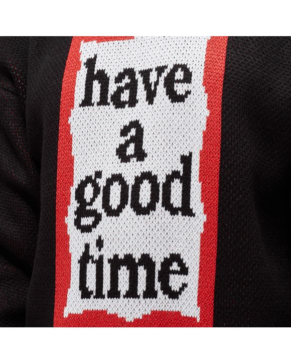 haveagoodtime Frame Crew Knit Black | BSTN Store