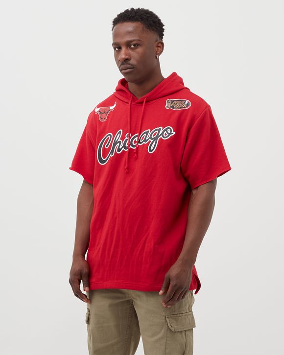 Mitchell and ness short sleeve hoodie online