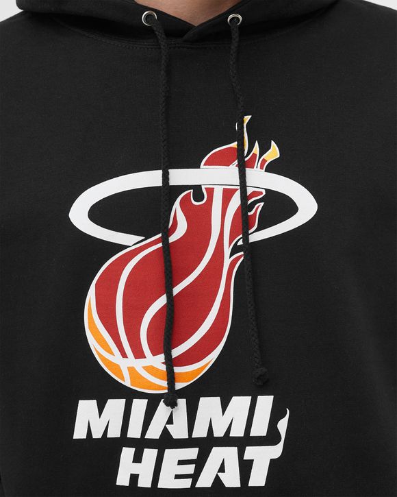 Miami Heat Gray Youth Performance Primary Logo T Shirt