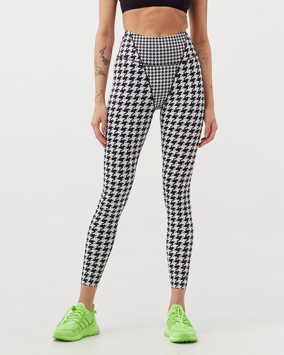 adidas x IVY PARK Black & White Houndstooth Tight Leggings adidas x IVY PARK