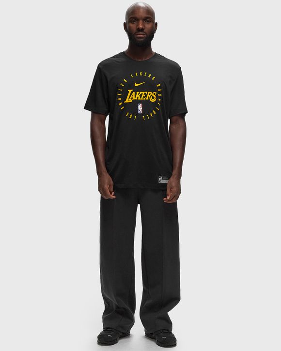 Nike LOS ANGELES LAKERS DRI FIT NBA PRACTICE TEE Black BSTN Store