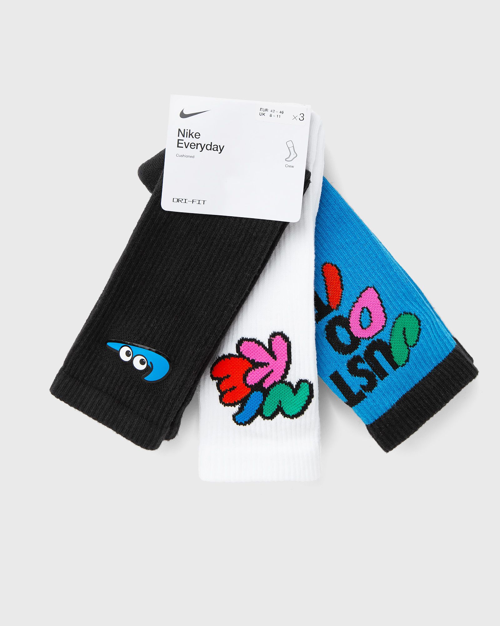 Everyday Plus Cushioned Crew Socks (3 Pairs)