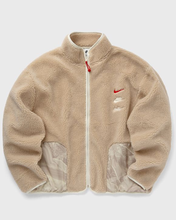 Nike Sportswear LNY High Pile Fleece Jacket Beige SANDDRIFT