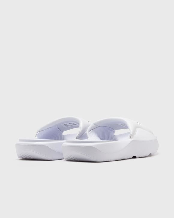■Nike■ Jordan Franchise Slide M White Black HF3263100 HF32 Nike Jordan Franchise Slide White Black Men Lifestyle Casual