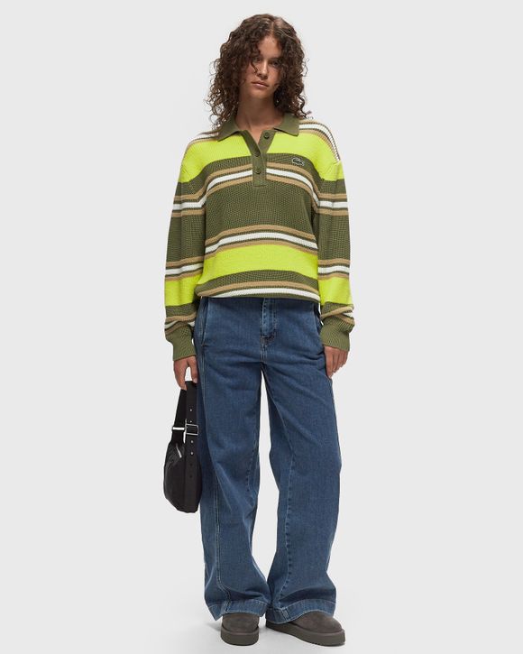 HIGH WAIST WIDE LEG STRETCH DENIM JEANS