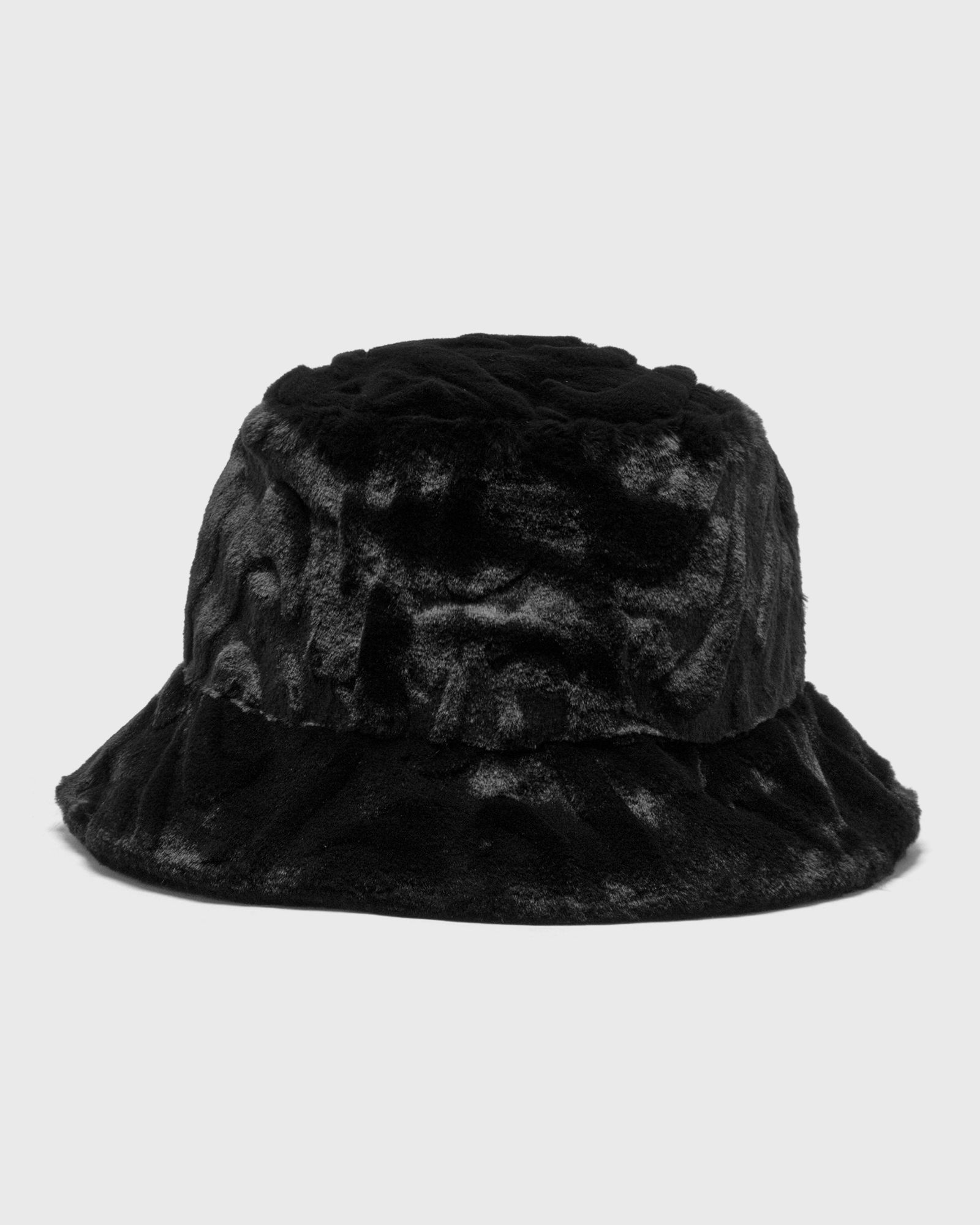 Apex Faux Fur Swoosh Bucket Hat