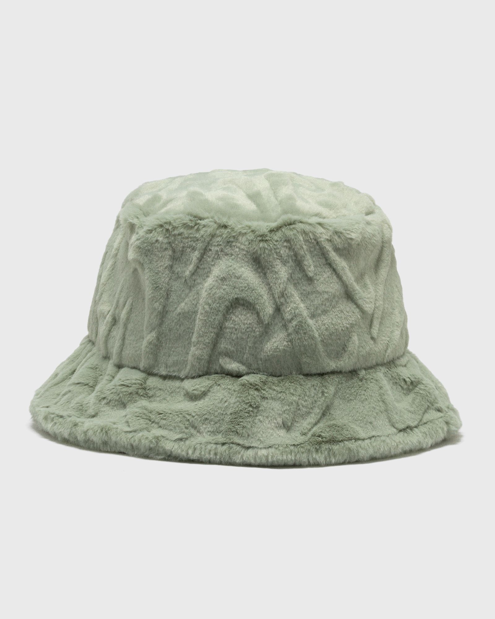 Apex Faux Fur Swoosh Bucket Hat