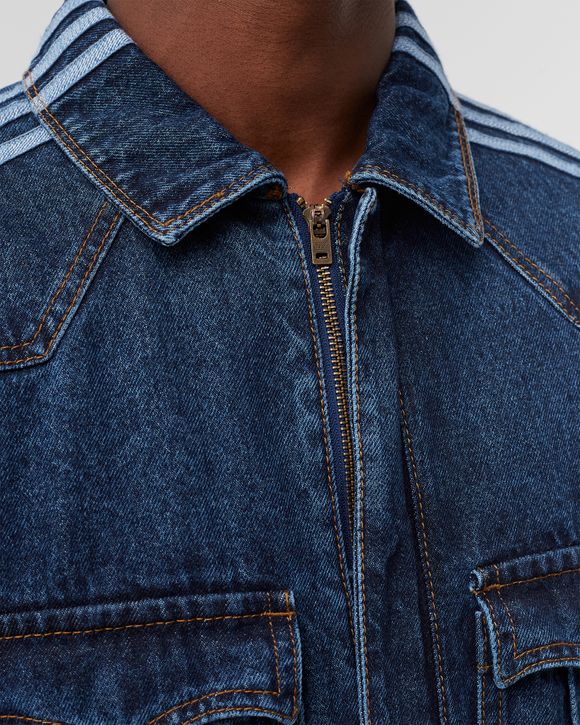 Adidas x Ivy Park Denim Snap Boiler Suit