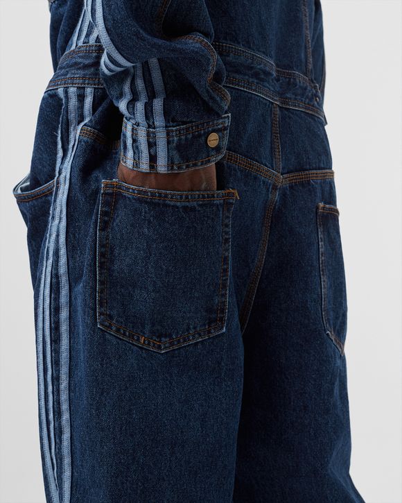 Adidas x Ivy Park Denim Snap Boiler Suit