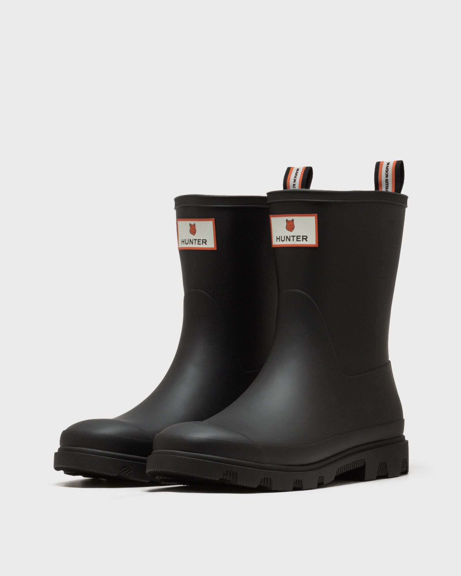 x HUNTER UNISEX DOWNPOUR SHORT BOOTS