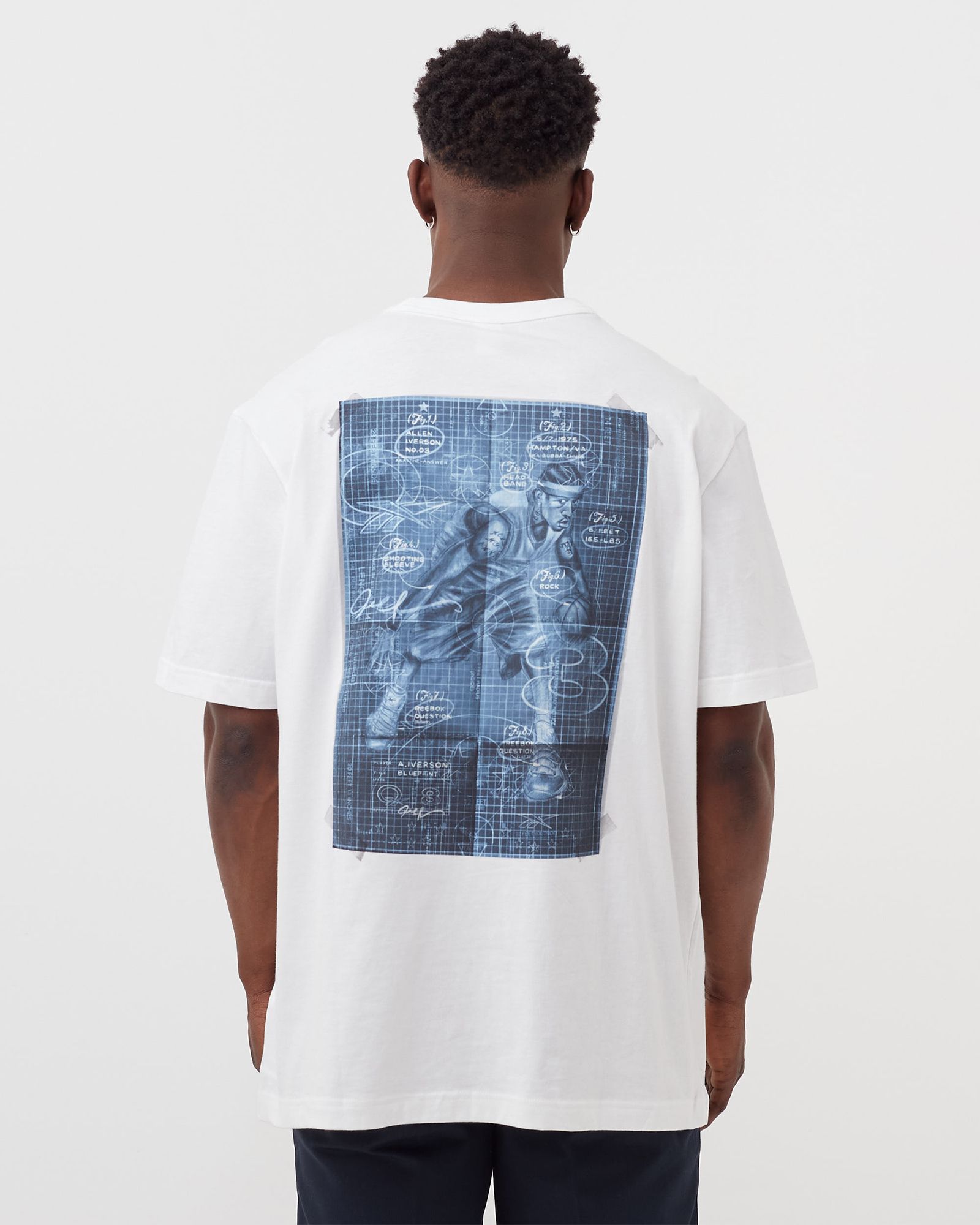 BASKETBALL IVERSON I3 BLUEPRINT TEE