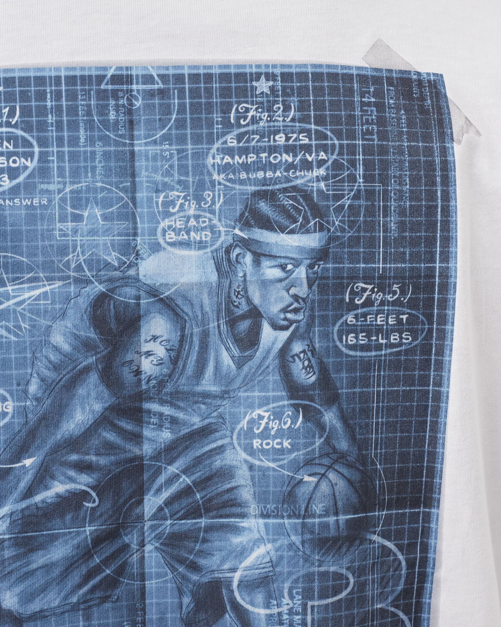 BASKETBALL IVERSON I3 BLUEPRINT TEE