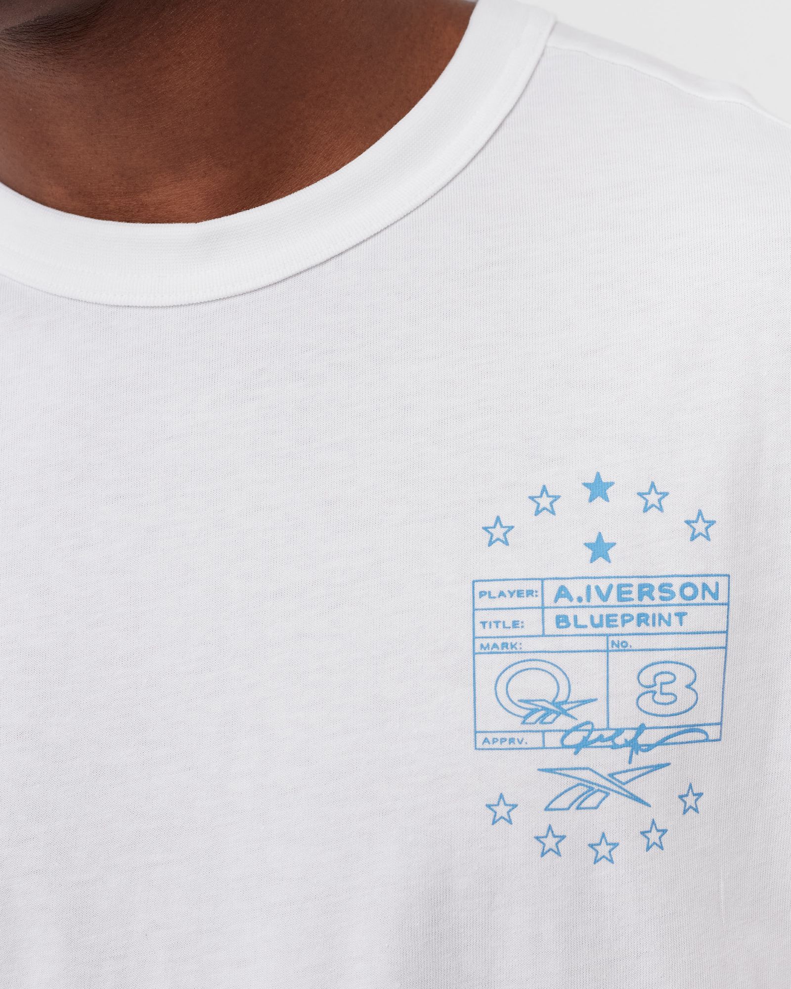 BASKETBALL IVERSON I3 BLUEPRINT TEE