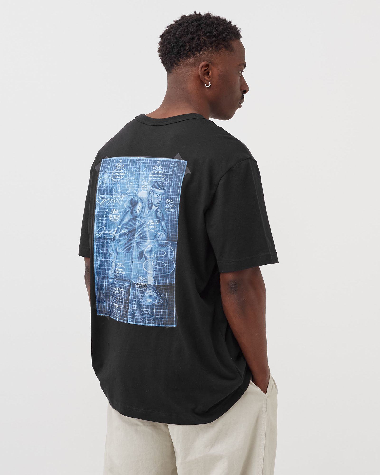 BASKETBALL IVERSON I3 BLUEPRINT TEE