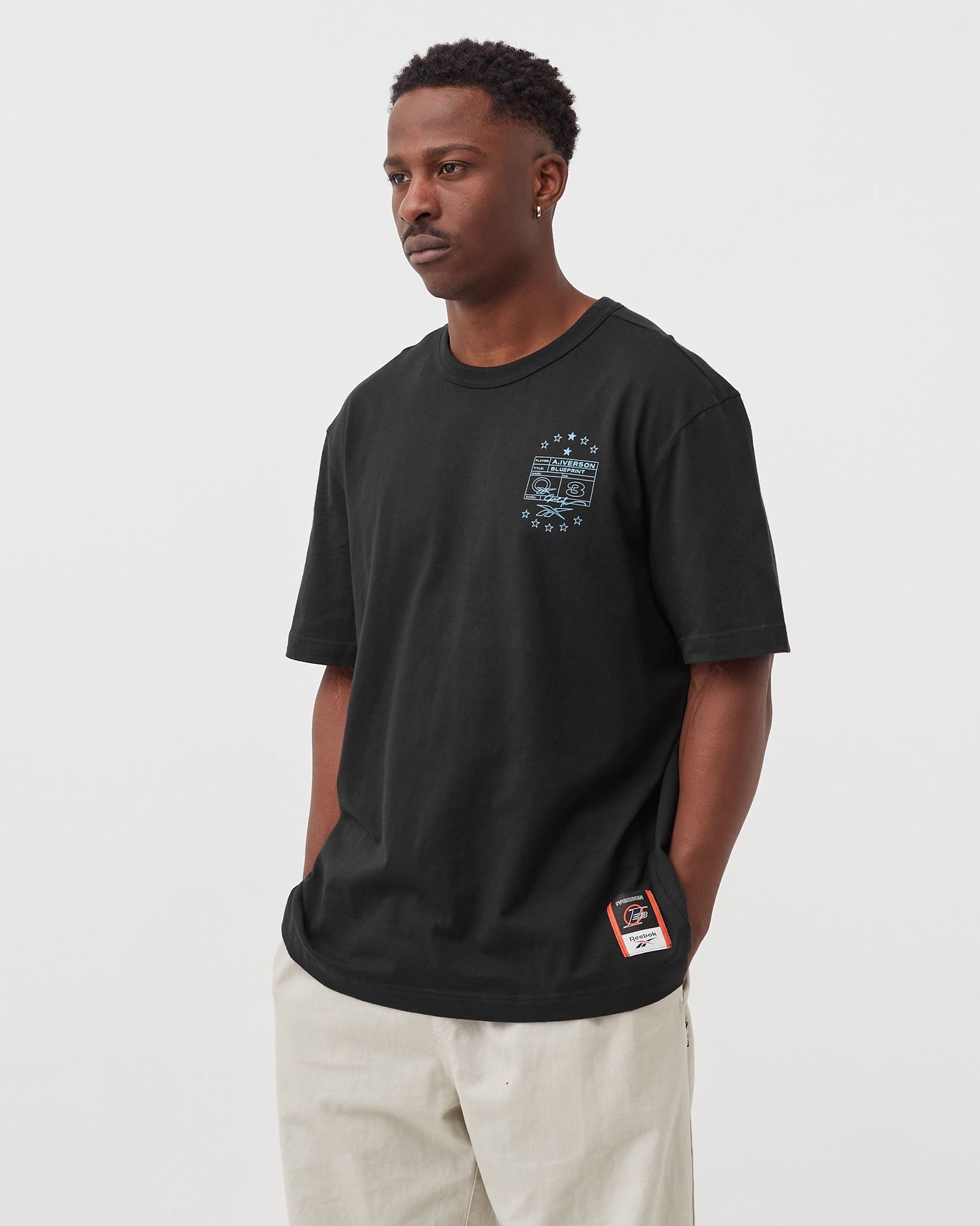 BASKETBALL IVERSON I3 BLUEPRINT TEE