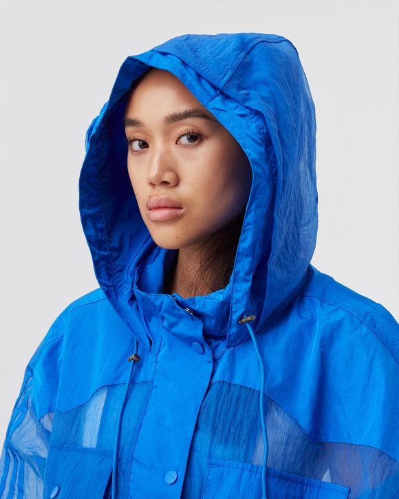 Adidas WMNS Adidas x Ivy Park Coverup Jacket Blue - GLOBLU