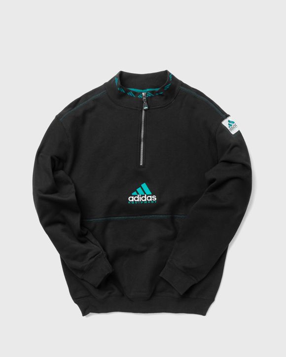 Adidas EQT 1 4 ZIP SWEATSHIRT Black BSTN Store