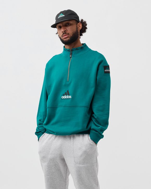 Adidas EQT 1 4 ZIP SWEATSHIRT Green BSTN Store