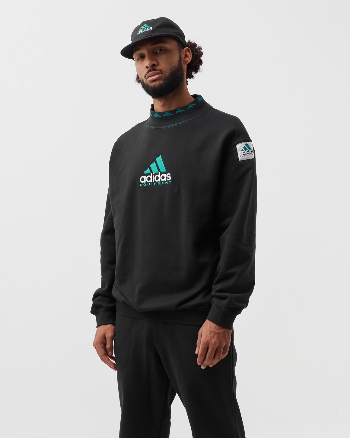 Adidas EQT CREWNECK SWEATSHIRT Black BSTN Store