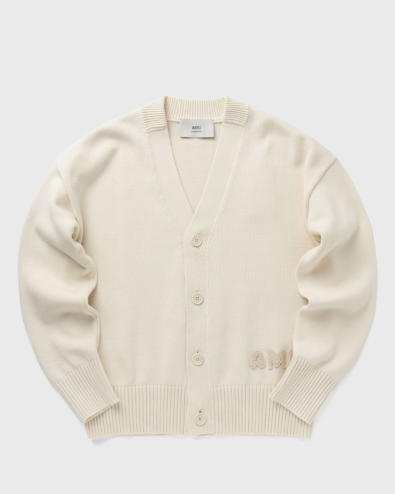 AMI EMBROIDERED CARDIGAN