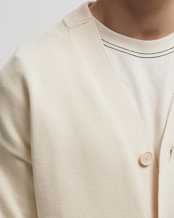 AMI EMBROIDERED CARDIGAN
