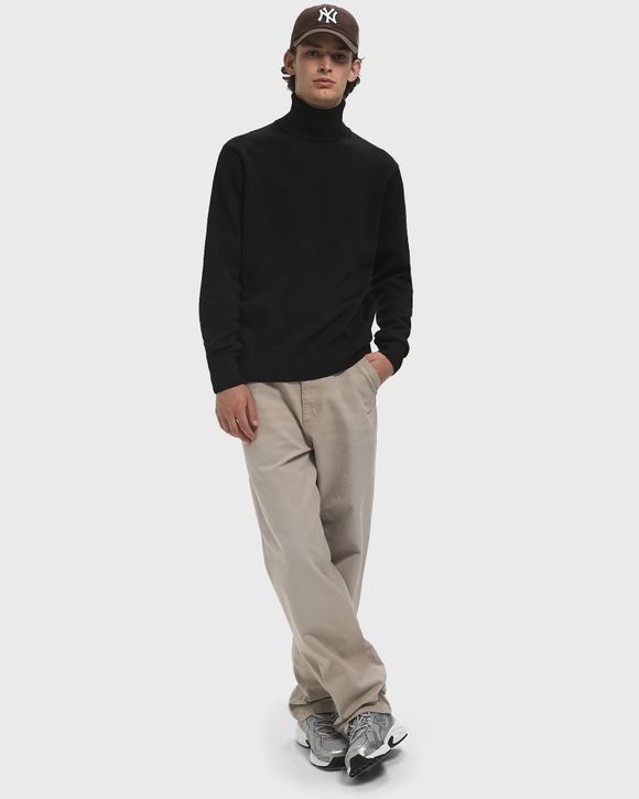 AMI Paris AMI DE COEUR TURTLE NECK SWEATER Black | BSTN Store