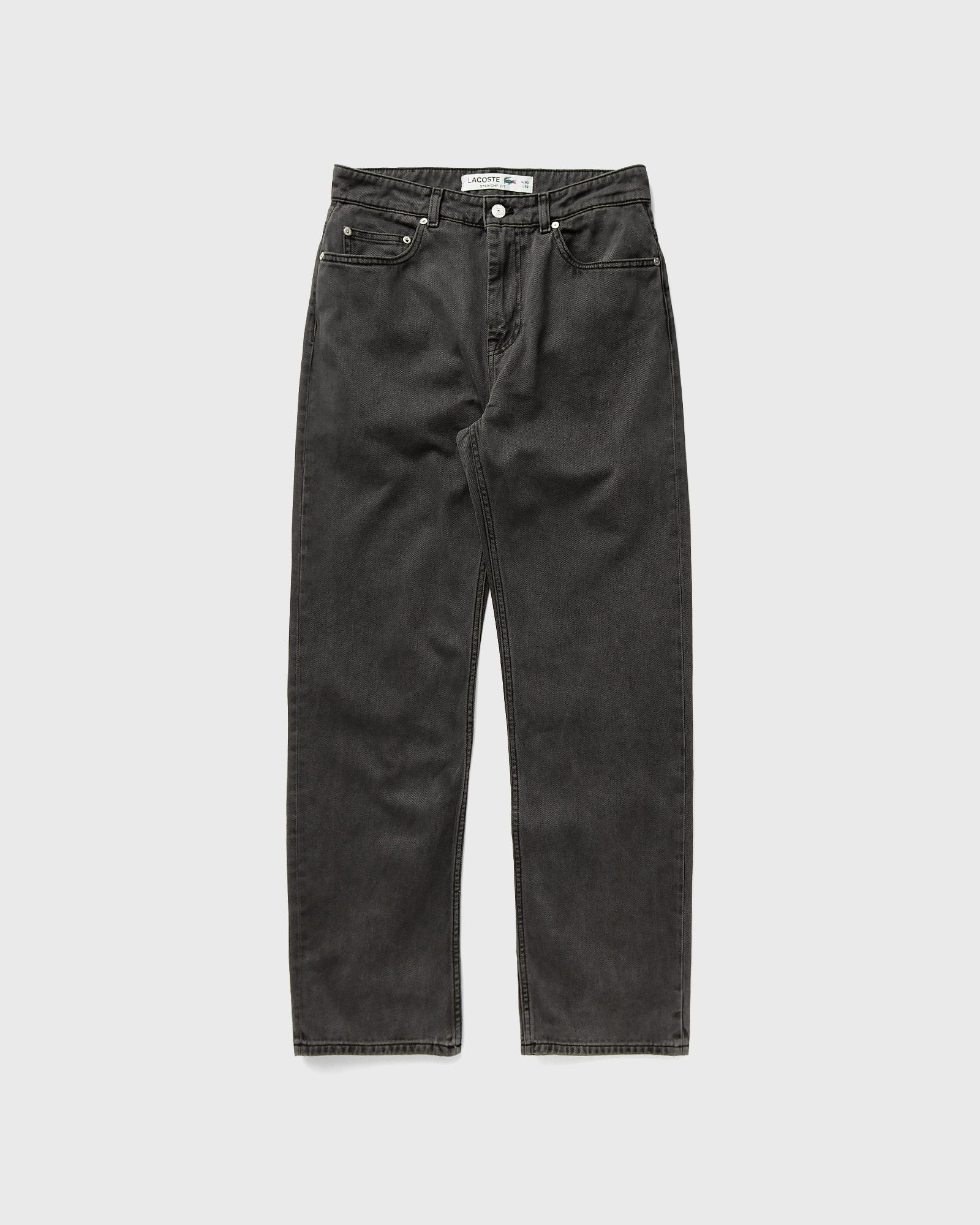 STRAIGHT LEG COTTON DENIM JEANS