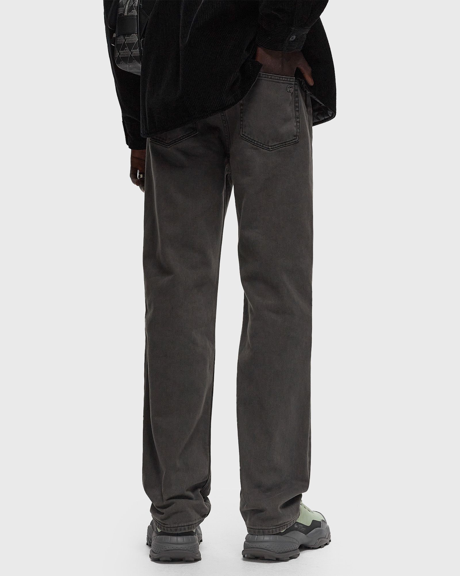 STRAIGHT LEG COTTON DENIM JEANS